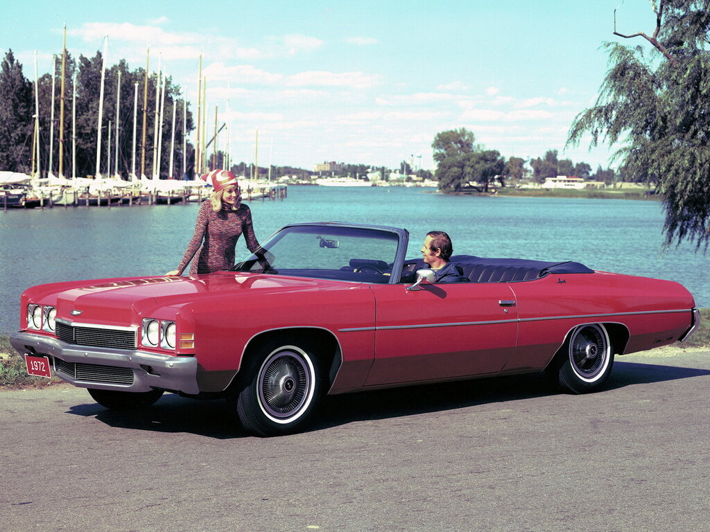 Chevrolet Impala 5 поколение, рестайлинг, открытый кузов (10.1971 - 09.1972)